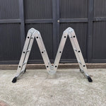 Escalera Multiposiciones de Aluminio Reforzado — 12 Pasos miniatura 6