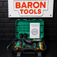 Llave de Impacto Inalámbrica STONE TOOLS 1500 Nm 3/4" Brushless – 2 Baterías 4.0Ah y Maletín miniatura 9