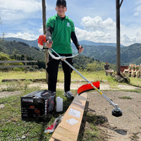 Guadaña Desbrozadora TEKTOOL TK-550 a Gasolina 52cc — 1.75 kW y 7.000 RPM | Manillar Tipo Bicicleta y 1 Año de Garantía miniatura 9