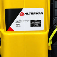 Fumigadora ALTERMAN XKES16 16 L | Batería y Manual | Batería 12V 8Ah | Autonomía hasta 6 h | Tipo Mochila | 1 Año de Garantía miniatura 10