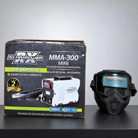 Soldador Inversor RX Max Power MMA-300 Mini Blanco | 300 A | 110V/220V | IGBT Inverter | Estuche y 2 Caretas | 2 Años de Garantía miniatura 9