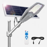 Lámpara Solar Jortan 400W para Exterior – IP67 con Panel y Control Remoto miniatura 13