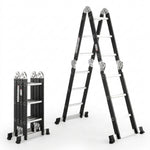 Escalera Multiposiciones de Aluminio Reforzado — 16 Pasos miniatura 1