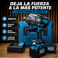 Llave de Impacto VEPSAN 2000Nm Brushless 3/4” | Potencia Industrial + 1 Año de Garantía miniatura 3