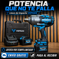 Llave de Impacto VEPSAN 2000Nm Brushless 3/4” | Potencia Industrial + 1 Año de Garantía miniatura 7