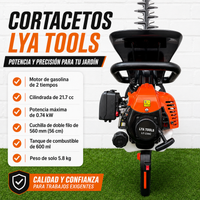Cortasetos a Gasolina LYA Tools 21.7cc – Cuchilla de 56cm / 1 Año de Garantia miniatura 2
