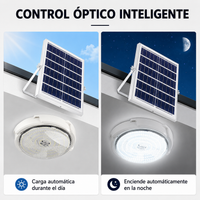 Lámpara Solar Jortan de Techo 100W con Control Remoto y 3 Tonos de Luz miniatura 6