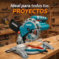 Sierra Ingleteadora TOTAL 8" 1400W miniatura 9