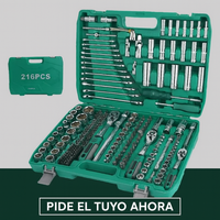 Set de Herramientas de 216 Piezas CR-V Originales GERMANY miniatura 1