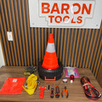 Kit de Carretera BOMAO 14 Piezas — Estuche Tipo Llanta miniatura 2