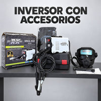 Soldador Inversor RX Max Power MMA-300 Mini Blanco | 300 A | 110V/220V | IGBT Inverter | Estuche y 2 Caretas | 2 Años de Garantía miniatura 7