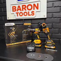 Combo TekTool 2 en 1 Original Taladro 1/2 (55Nm) + Pulidora 4"1/2 (850W) – 1 AÑO DE GARANTIA miniatura 6