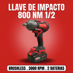 Llave de Impacto Inalámbrica 800 Nm 1/2" Brushless Stone Tools miniatura 1