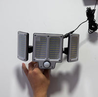 Aplique Solar LED 3 Cabezales con Sensor de Movimiento y Control Remoto miniatura 11