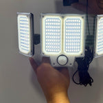 Reflector Solar LED 3 Cabezales con Sensor de Movimiento y Control Remoto miniatura 6