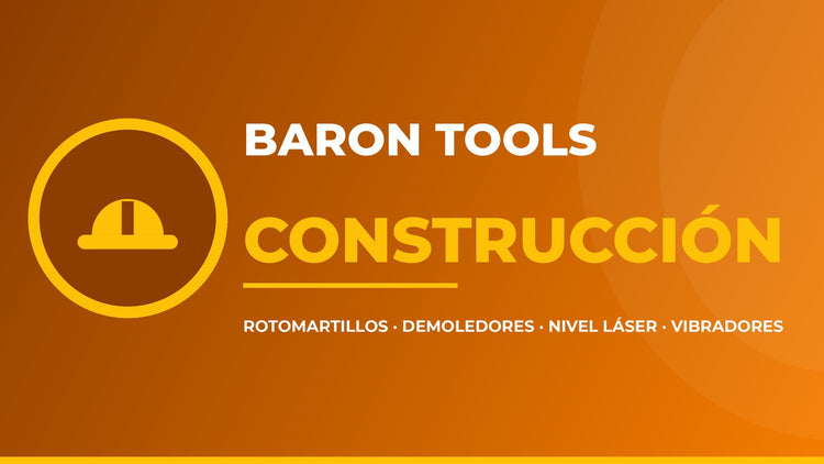 Baron Tools Construcción — rotomartillos, demoledores y niveles láser