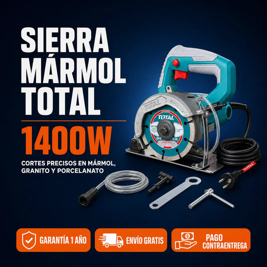 Sierra Cortadora de Mármol TOTAL 1400W