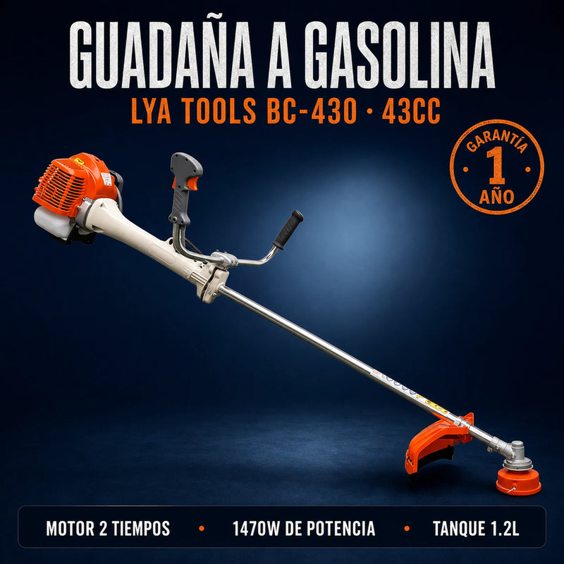 Guadaña LYA Tools BC-430 100% Original | 1 Año de Garantía | Potencia que Marca la Diferencia foto 5