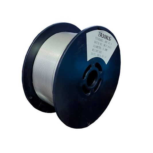 Rollo Alambre MIG Acero Inoxidable ER308LSi 1 kg: Alambre MIG sólido, ER308LSi, Acero inoxidable, 1 kg, 0,9 mm