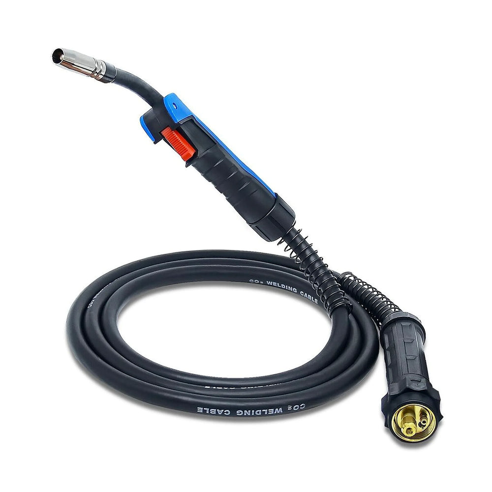 Antorcha MIG/MAG AK25 Industrial 3 m | Borne Europeo | Hasta 230 A con CO₂ | Consumibles 25AK | 1 Año de Garantía - 1