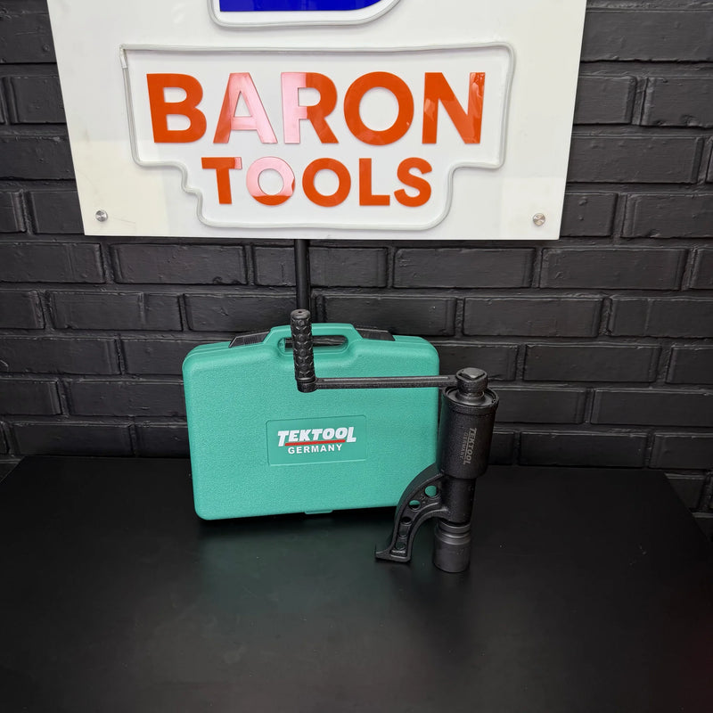 Multiplicador de Fuerza TEKTOOL 4.800 N·m — Afloja Tuercas de Camión y Maquinaria sin Aire ni Electricidad | 8 Copas y Maletín foto 4