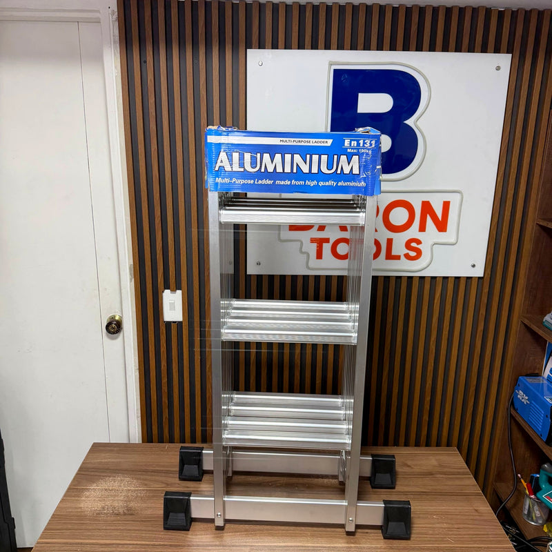 Escalera Multiposiciones de Aluminio Reforzado — 12 Pasos foto 3
