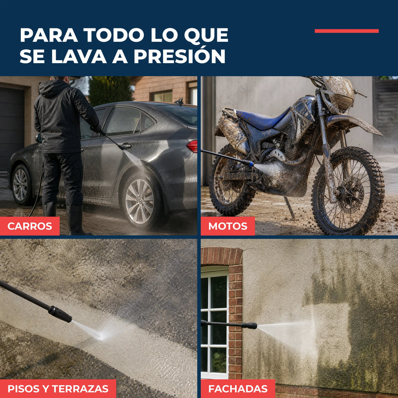Hidrolavadora Industrial Companion C3 | 2500 PSI – 2500W de Potencia  – 480 L/h de Caudal | 1 Año de Garantía foto 2