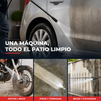 Hidrolavadora Eléctrica Companion C3 COMWAT 1315 — 1500 PSI · 1400W con Kit Completo miniatura 6