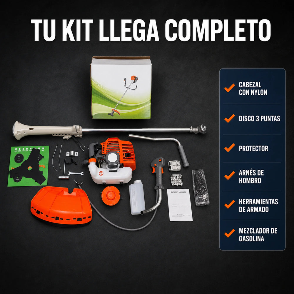 Guadaña LYA Tools BC-430 100% Original | 1 Año de Garantía | Potencia que Marca la Diferencia - 7