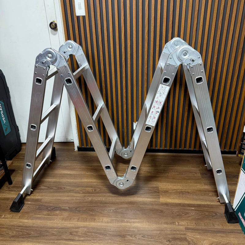 Escalera Multiposiciones de Aluminio Reforzado — 12 Pasos foto 5
