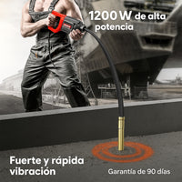 Vibrador de Concreto Industrial tipo HILTI 1200W — Concreto firme, obra segura miniatura 1