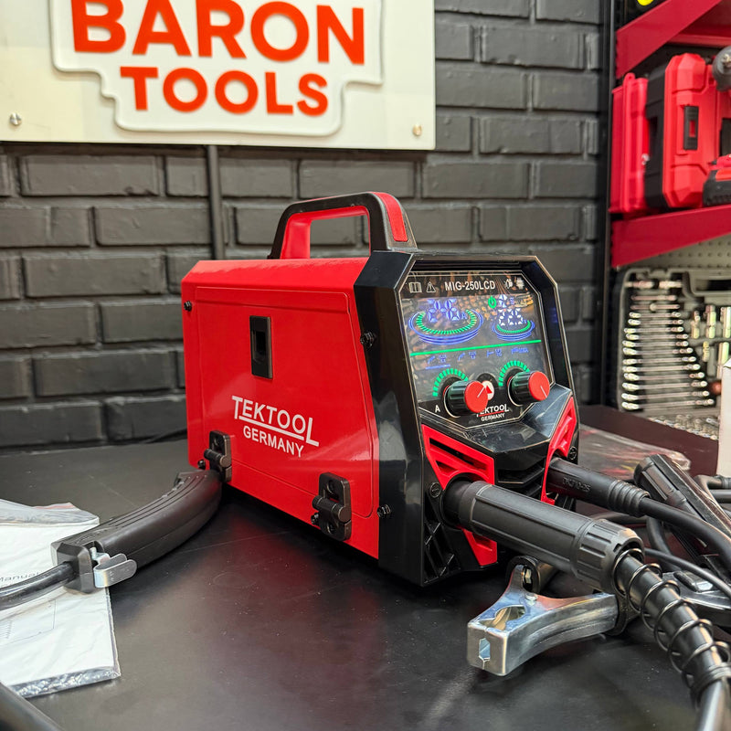 Inversor Multiproceso 3 EN 1  TEKTOOL LCD 250A — MIG · TIG · MMA foto 5