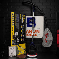 Lijadora de Pared y Techo tipo Jirafa ROYCE 700W – Luz LED 360° y Aspiración de Polvo miniatura 6