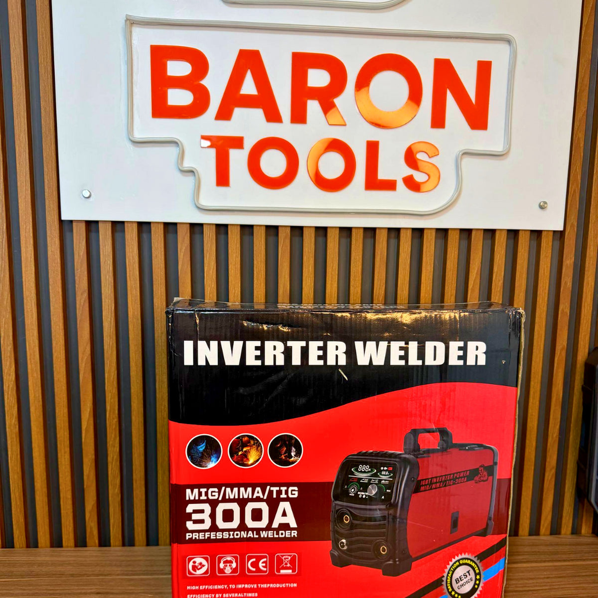 Soldador Inversor MIG 300A Multiproceso 110/220V — MIG + MMA + TIG Lift - 6