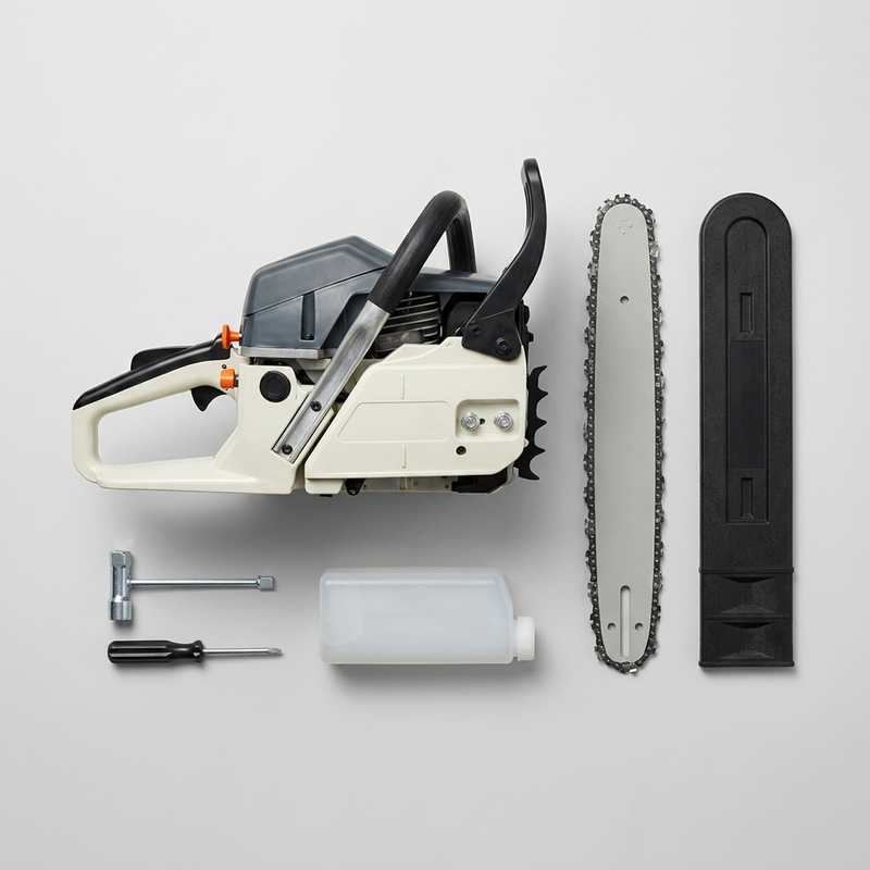 Motosierra TEKTOOL 100cc 4HP — Espada 110cm a Gasolina foto 3
