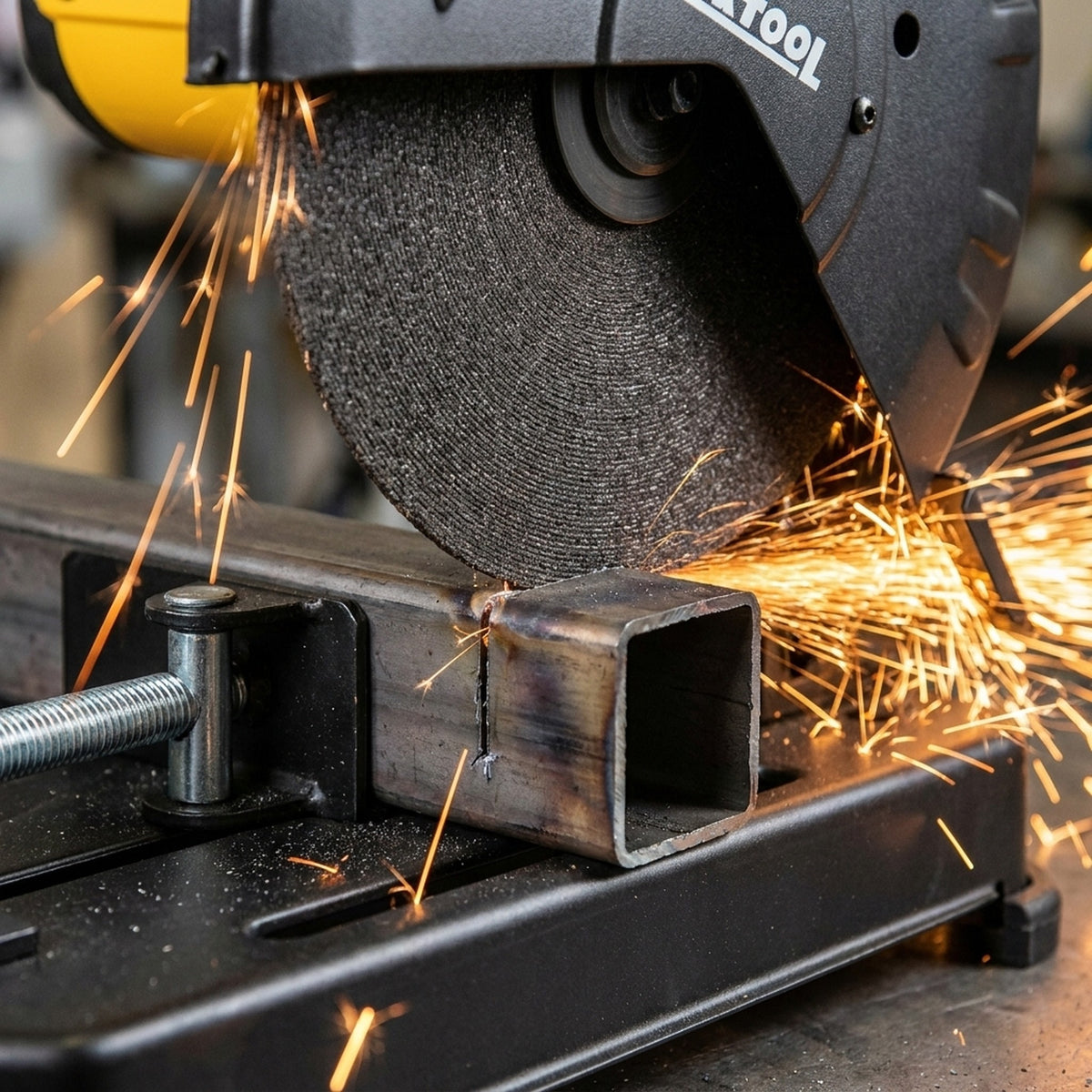 Trozadora Cortadora de Metal 9 Pulgadas TEKTOOL - Corta Barillas y tubos con precisión