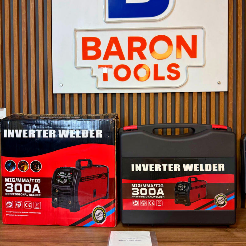 Soldador Inversor MIG 300A Multiproceso 110/220V — MIG + MMA + TIG Lift foto 7