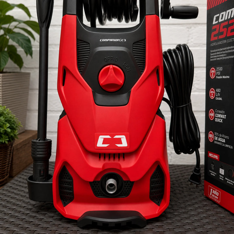 Hidrolavadora Industrial Companion C3 | 2500 PSI – 2500W de Potencia  – 480 L/h de Caudal | 1 Año de Garantía foto 3