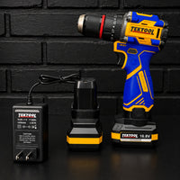 Taladro Atornillador Inalámbrico TEKTOOL TK-5816PRO 16.8V Brushless — 40 N·m, Mandril 1/2" y 2 Baterías miniatura 7