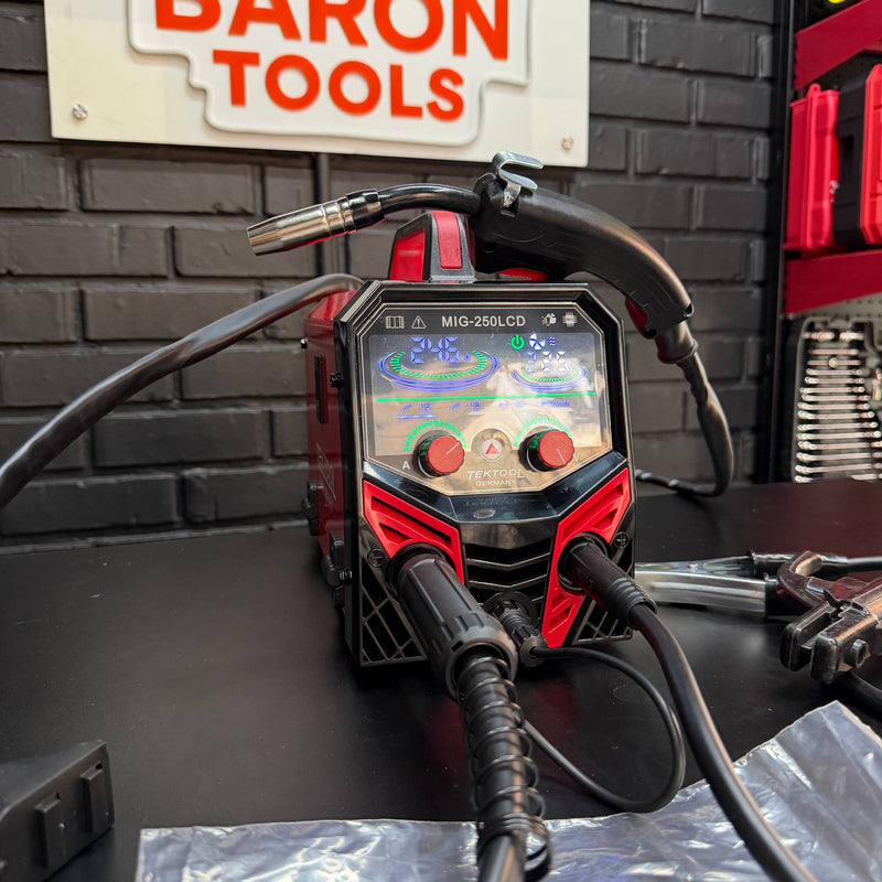 Inversor Multiproceso 3 EN 1  TEKTOOL LCD 250A — MIG · TIG · MMA foto 9