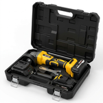 Pulidora Inalámbrica TEKTOOL 4½" 21V — Kit 2 Baterías miniatura 7