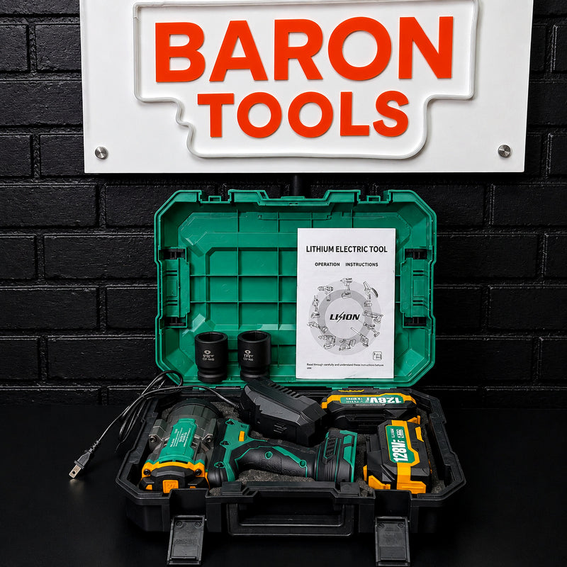 Llave de Impacto Inalámbrica STONE TOOLS 1500 Nm 3/4" Brushless – 2 Baterías 4.0Ah y Maletín foto 9