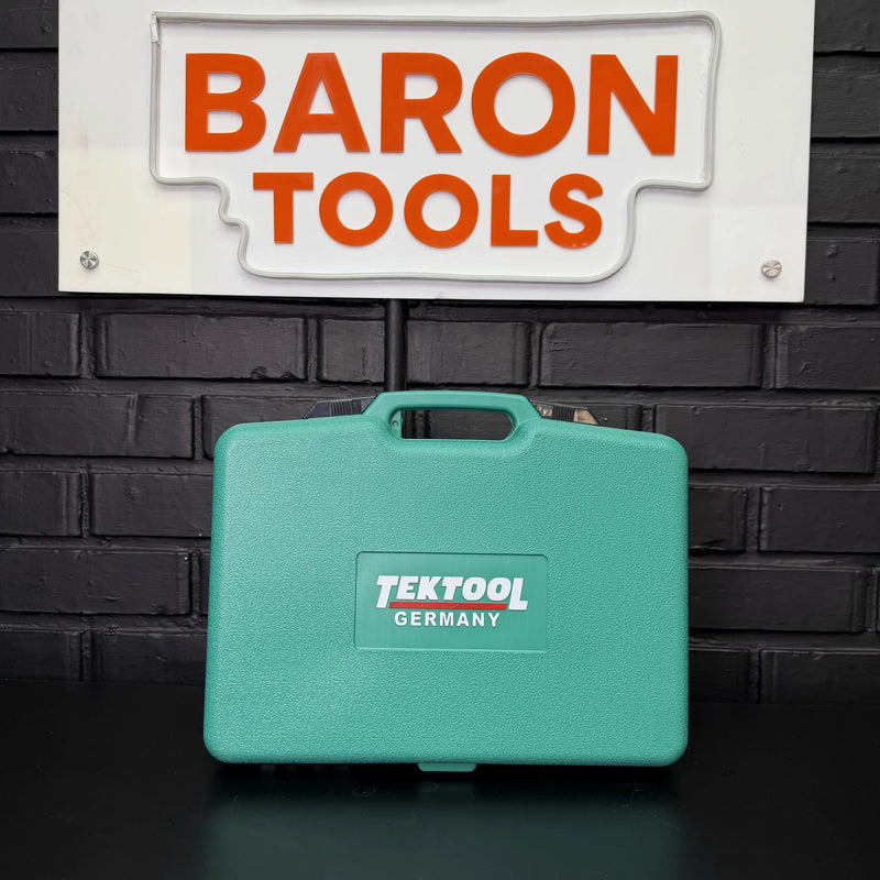Multiplicador de Fuerza TEKTOOL 4.800 N·m — Afloja Tuercas de Camión y Maquinaria sin Aire ni Electricidad | 8 Copas y Maletín foto 10