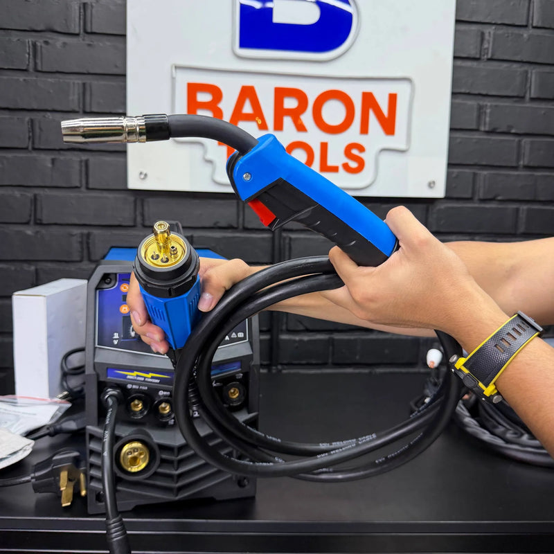 Soldador Multiproceso tipo Miller 5 en 1 MMCT-350S | MIG · Flux · TIG HF · MMA · Corte Plasma | 110/220 V | 1 Año de Garantía foto 10