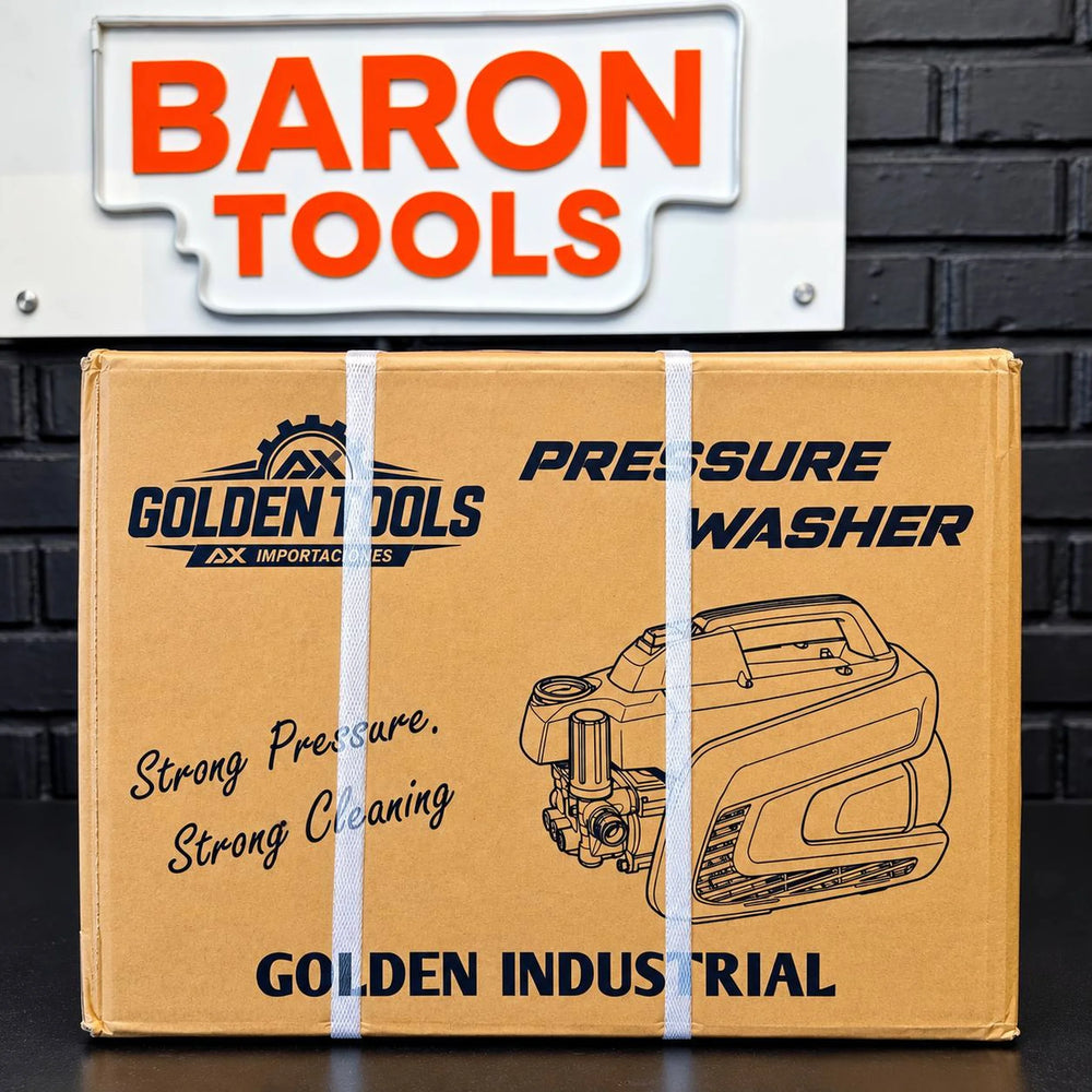Hidrolavadora Industrial Golden Tools Autocebante | 1740 PSI | 2000W | 2.7 HP | 8 L/min | 1 Año de Garantía - 10