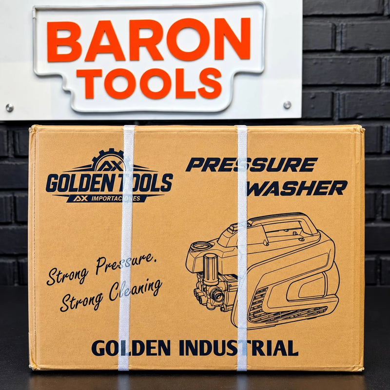 Hidrolavadora Industrial Golden Tools Autocebante | 1740 PSI | 2000W | 2.7 HP | 8 L/min | 1 Año de Garantía foto 10