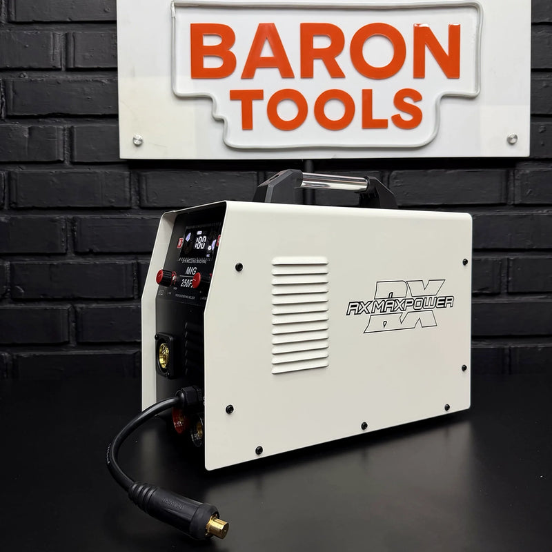 Soldador industrial RX MAX POWER 250 AMP – 5 en 1 MMA/MIG/MAG/MIX/LIFT TIG | Uso intensivo | Borne europeo | Alambre hasta 5 kg | Suelda 7018 | 2 AÑOS DE GARANTÍA foto 9