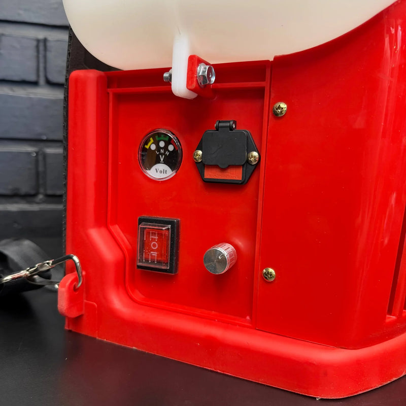 Fumigadora a Batería ALTERMAN XKES20 20 L | Batería 12V 12Ah | Caudal 4 L/min | Tipo Mochila | 1 Año de Garantía foto 10