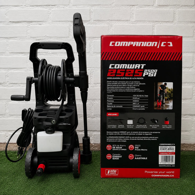 Hidrolavadora Industrial Companion C3 | 2500 PSI – 2500W de Potencia  – 480 L/h de Caudal | 1 Año de Garantía foto 7