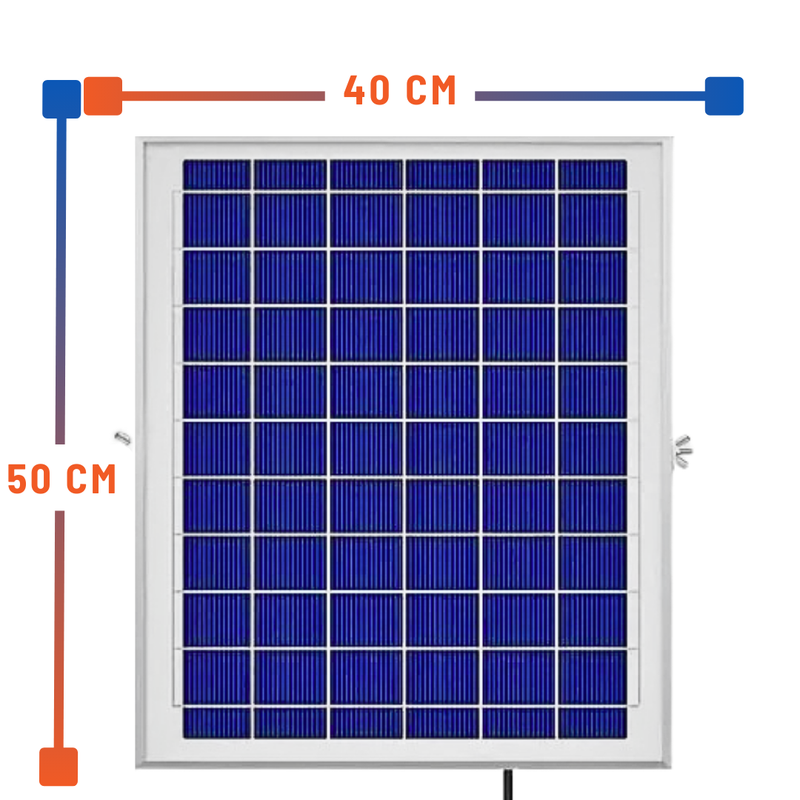 Reflector LED Recargable Solar 1200W – Grande y Potente 1 Año de garantia foto 13